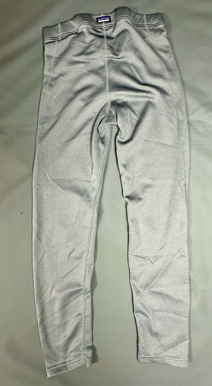 Patagonia Capilene Baselayer Gray Thermal Leggings Tights